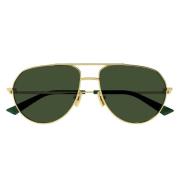 Bottega Veneta Aviator Solglasögon Bv1302S 003 Yellow, Unisex