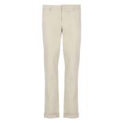 Dondup Beige Bomulls Herrbyxor Beige, Herr