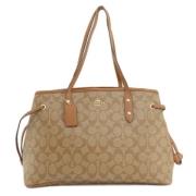 Coach Pre-owned Pre-owned Plast totevskor Brown, Dam