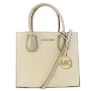 Michael Kors Pre-owned Pre-owned Plast handvskor White, Dam