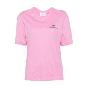 Chiara Ferragni Collection Kortärmad T-shirt Pink, Dam