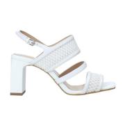 Apepazza High Heel Sandals White, Dam