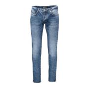 GAS Slim-fit Denim Byxor Blue, Herr