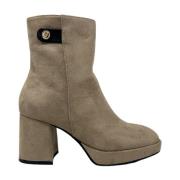 Gattinoni Ankelboots Beige, Dam