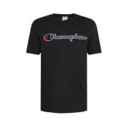 Champion T-Shirts Black, Herr