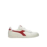 Diadora Låga Mocka Sneakers Game L White, Dam