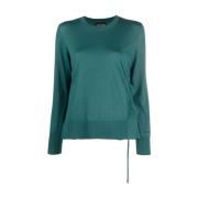 Emporio Armani Rundhalsad T-shirt Green, Dam