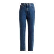 Guess Klassiska Denim Jeans med 5 Fickor Blue, Dam