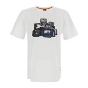 Hugo Boss Kortärmad T-shirt White, Herr