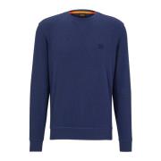 Hugo Boss Rundhalsad sweatshirt Blue, Herr