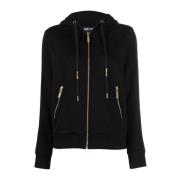 Just Cavalli Zip Hoodie Black, Dam