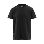 Kappa Kortärmad T-shirt Black, Herr