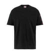 Kappa Kortärmad T-shirt Black, Herr