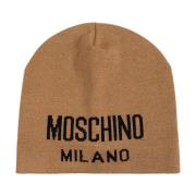 Moschino Keps med logo Brown, Unisex