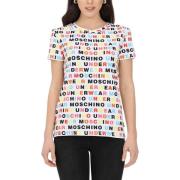 Moschino Kortärmad T-shirt Multicolor, Dam