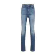 Tommy Jeans Slim-fit Denim Byxor Blue, Herr