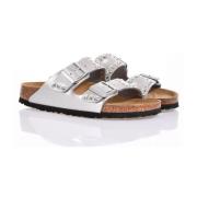 Birkenstock Silver Sandaler för Kvinnor Gray, Dam