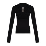 Rick Owens Top Prong Black, Dam