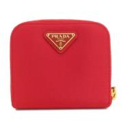 Prada Vintage Pre-owned Silke plnbcker Red, Dam