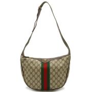 Gucci Vintage Pre-owned Plast axelremsvskor Beige, Dam