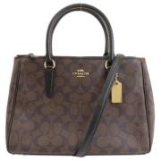 Coach Pre-owned Pre-owned Plast handvskor Brown, Dam