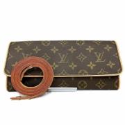 Louis Vuitton Vintage Pre-owned Canvas louis-vuitton-vskor Brown, Dam