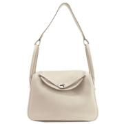 Hermès Vintage Pre-owned Laeder axelremsvskor Beige, Dam