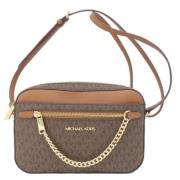 Michael Kors Pre-owned Pre-owned Plast axelremsvskor Brown, Dam