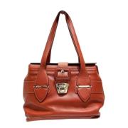 Salvatore Ferragamo Pre-owned Pre-owned Laeder totevskor Brown, Dam