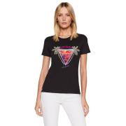 Guess Kortärmad T-shirt Black, Dam