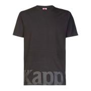 Kappa T-Shirts Black, Herr