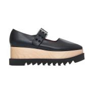 Stella McCartney Svarta Mary Janes Skor Black, Dam