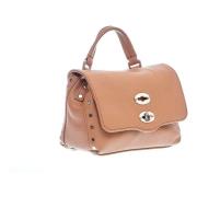 Zanellato Chic Tan Postina Baby Daily Handväska Brown, Dam