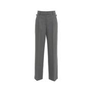 Pt01 Grå Byxor Aw24 Gray, Dam