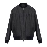 Giorgio Armani Jacka typ bomber Blue, Herr