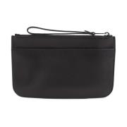 Giorgio Armani Elegant Nero Pouch Clutch Väska Black, Herr