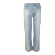 Random Identities Back Slash Jeans Blue, Dam