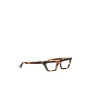 g.o.d. Eyewear Stiliga solglasögon i vitt/blått Multicolor, Dam