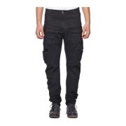 Andrea Ya’aqov Bomull Multipocket Byxor Black, Herr