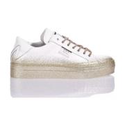 Mimanera Handgjorda Vita Champagne Sneakers White, Dam