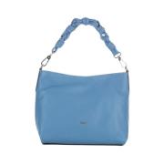 Poche Paris Trendy Tote Bag Blue, Dam