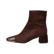 Poche Paris Ankelboots Brown, Dam