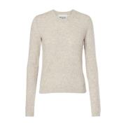 Isabel Marant Étoile Rästickad Tröja Obira Beige, Dam