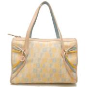 Fendi Vintage Pre-owned Canvas totevskor Beige, Dam