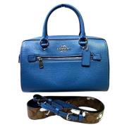 Coach Pre-owned Pre-owned Tyg handvskor Blue, Dam