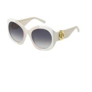 Marc Jacobs Modern Oversized Solglasögon See Through J White, Dam