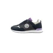 Colmar Lila Sneakers med Iridescent Detalj Purple, Dam