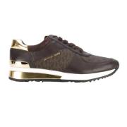 Michael Kors Brun Allie Sneakers Brown, Dam