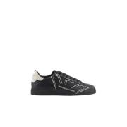 Emporio Armani Svart Örn Sneaker Aw24 Black, Herr