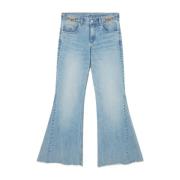 Stella McCartney Ljusblå Bootcut Jeans Blue, Dam